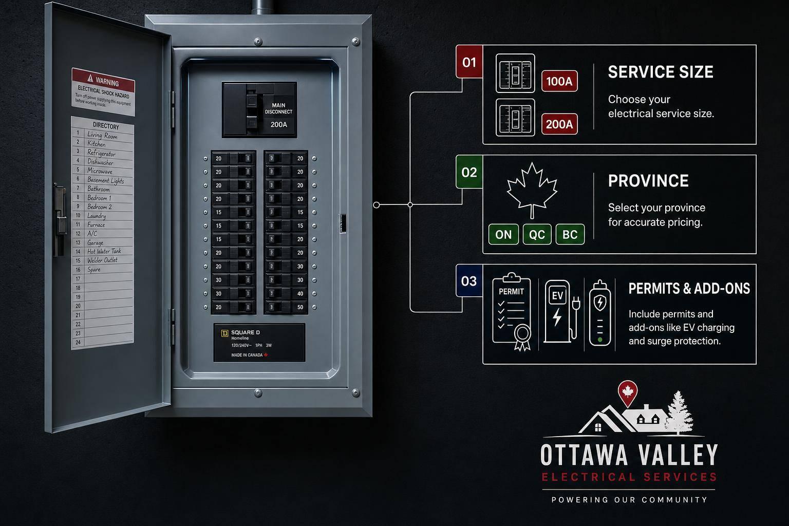 Electrical Panel Upgrade Cost Calculator